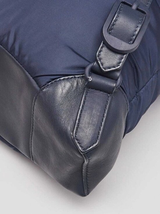 Balenciaga Navy Blue Nylon/Leather Classic Traveller Backpack Bag main image 6
